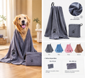 Serviette Microfibre Ultra-Absorbante pour Chien et Chat
